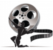 Film reel graphic